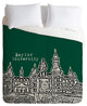 Deny Designs Bird Ave Baylor University Green Duvet Cover - Lightweight