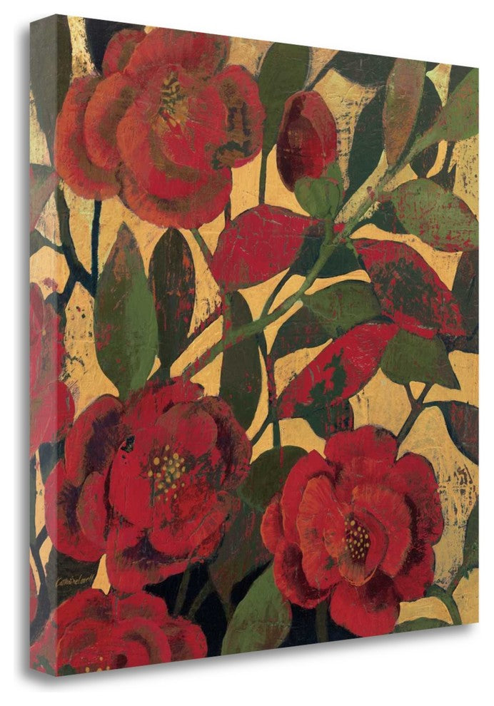 "Abundant Roses II" By Kathrine Lovell, Giclee Print on Gallery Wrap Canvas