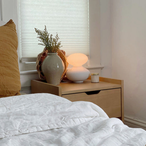 David Weeks Reflection Oval Table Lamp US