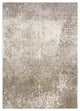 Noble Industrial Abstract Ivory/ Grey Indoor Area Rug, Ivory, 6'7"x9'6"