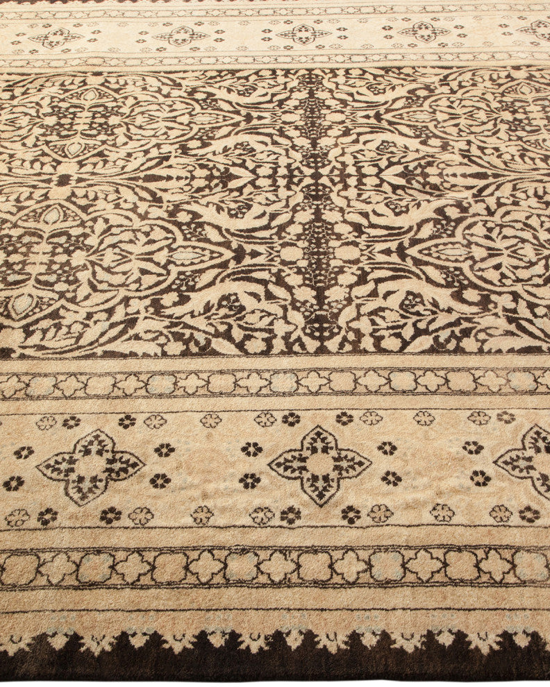 Mogul, One-of-a-Kind Hand-Knotted Area Rug Black, 6'1"x8'10"