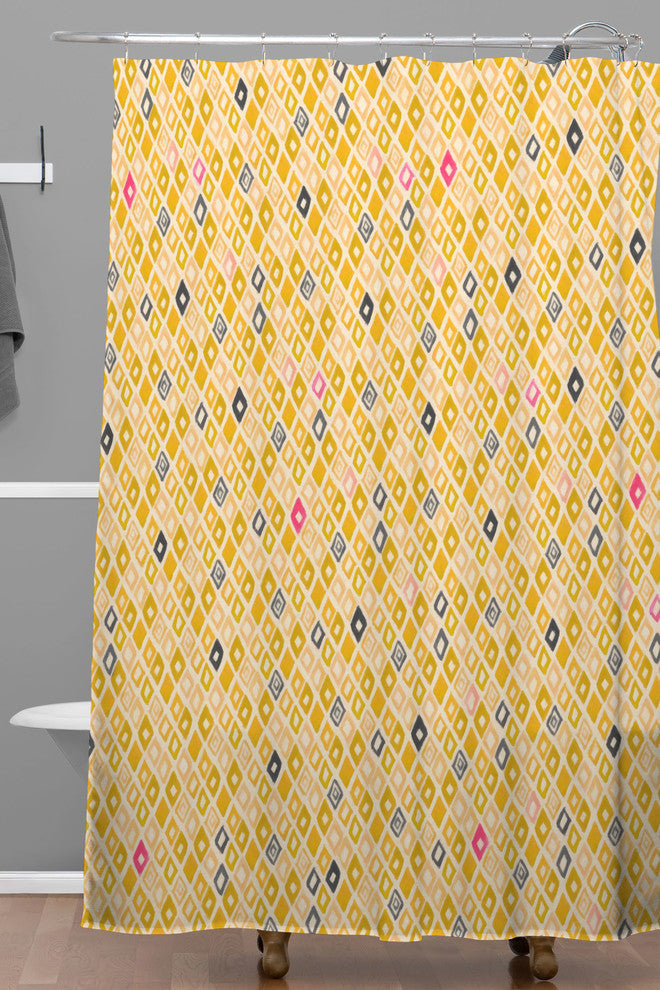 Deny Designs Cori Dantini Diamond Parade Shower Curtain