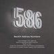 Address Numbers, 7-in. Durable ABS-Polymer, Bronze, 5