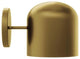 Modway Avenue 1-Light Modern Style Metal Wall Sconce in Satin Brass