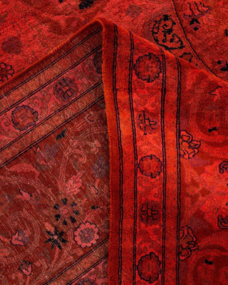 Fine Vibrance, One-of-a-Kind Hand-Knotted Area Rug Orange, 9'0"x11'10"