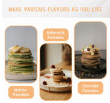 Mini Pancakes Maker Machine with Non Stick Plates, Small Pancake Griddle, Makes, Mini Pancakes Maker