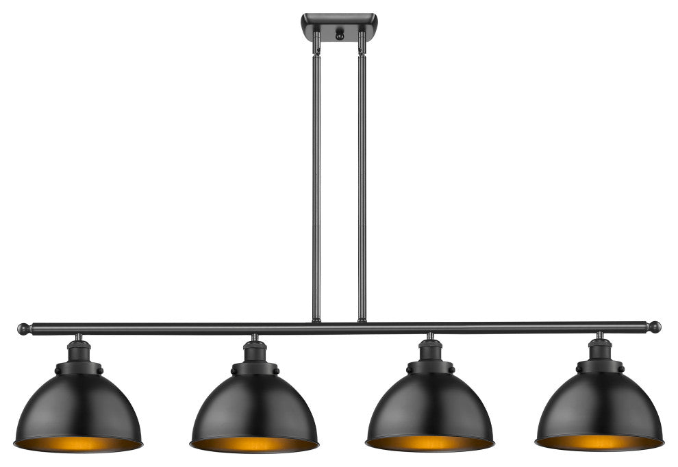 Ballston Urban Island Light, Matte Black, LED