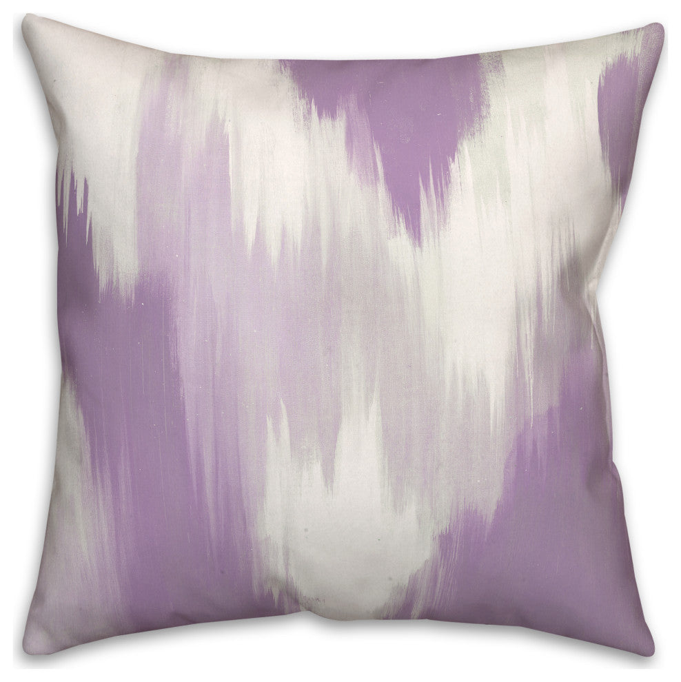 Purple Splotches 18x18 Spun Poly Pillow