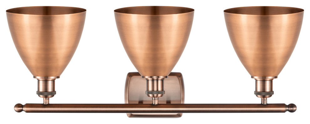 Ballston Dome Bath Vanity Light, Antique Copper, Antique Copper