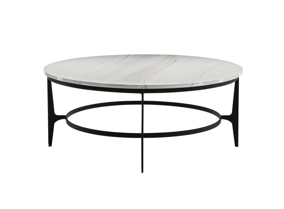 Bernhardt Avondale Round Metal Cocktail Table