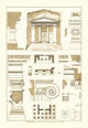 Tomb of Amyntas and Temple of Athena Polias - Fine Art Giclee Print 24" x 36"