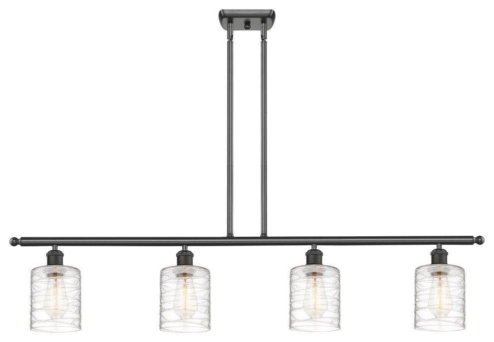 Innovations 516-4I-OB-G1113-LED 4-Light Island Light, Oil Rubbed Bronze