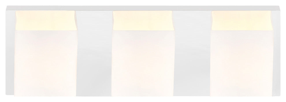 Cristini 3 Light Vanity Light With Satin Nickel Finish