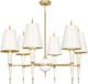Robert Abbey-RA-W904-Six Light Chandelier, Jonathan Adler Versailles