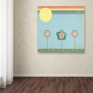 Tammy Kushnir 'Wildflowers In The Sun' Canvas Art, 18" x 18"