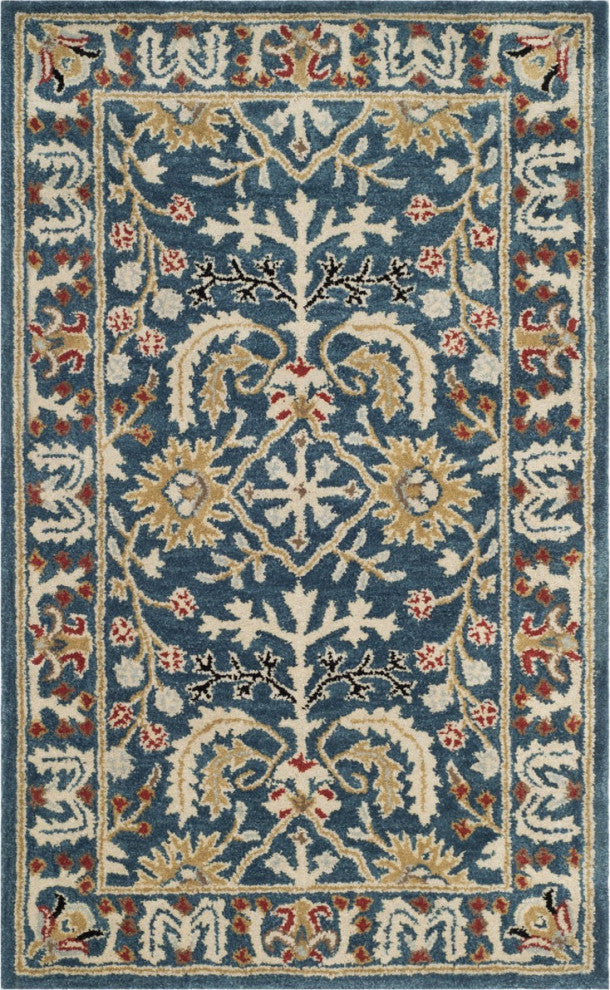Safavieh Antiquity AT64 Rug 2''3"x4'' Dark Blue/Multi Rug
