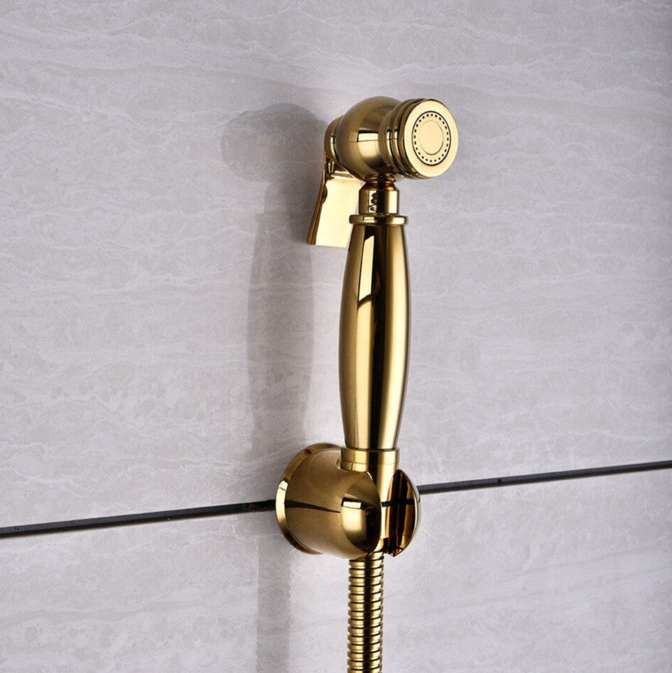 Wall-Mounted Handheld Bathroom Toilet Bidet Faucet Sprayer