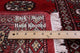 Signed Silky Bokhara Handmade Runner Rug 2' 7" X 8' 6" - Q13774