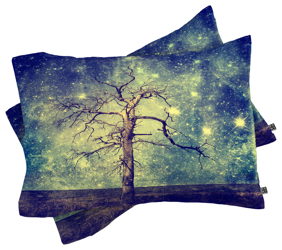 Deny Designs Belle13 As Old As Time Pillow Shams, Queen