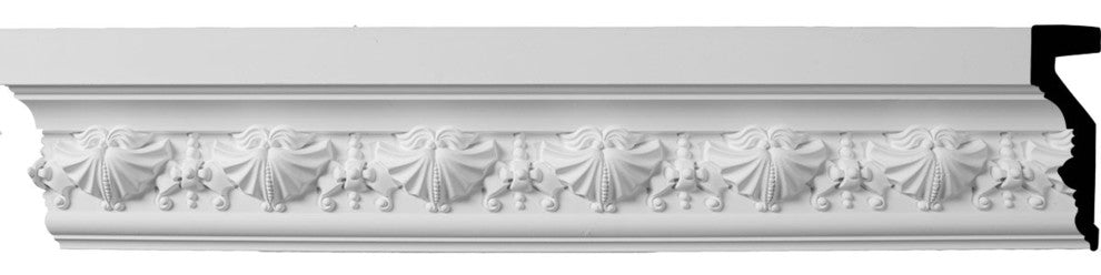 4 1/4"H x 1 1/4"P x 96"L, (3 1/4" Repeat) Small Swag Panel Moulding