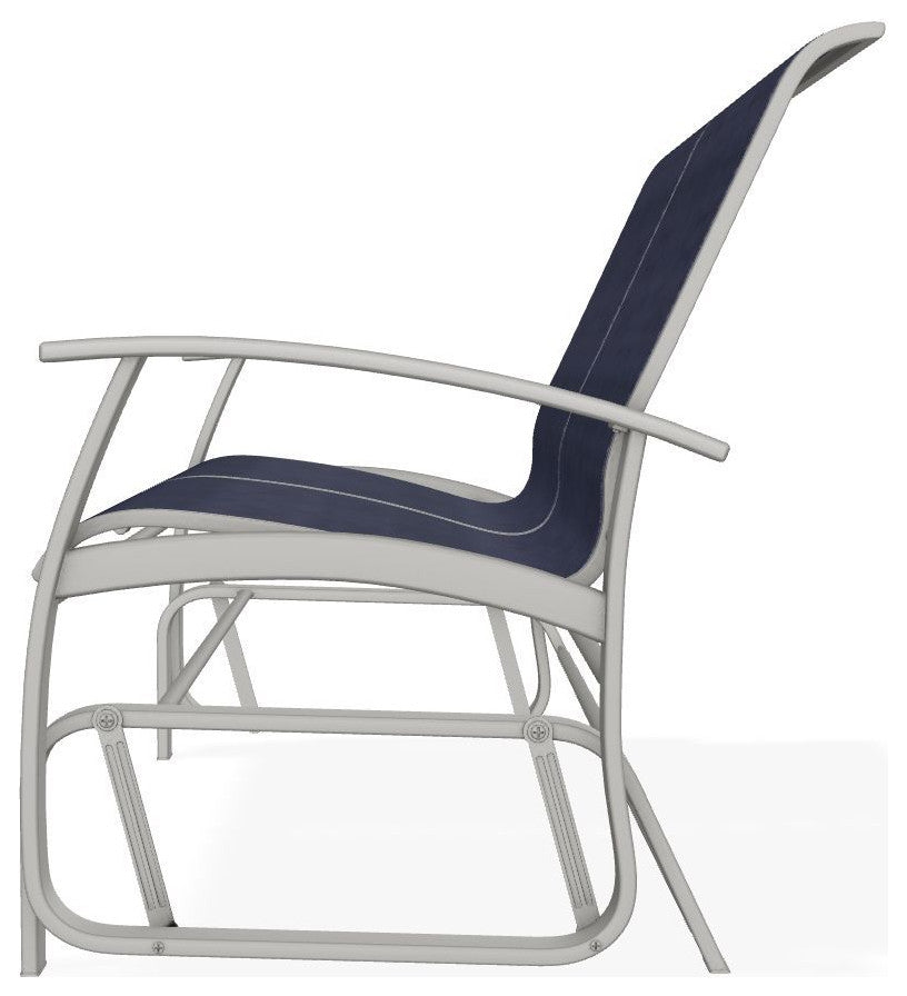 Belle Isle Sling 2-Seat Glider, Collect Indigo/Snow