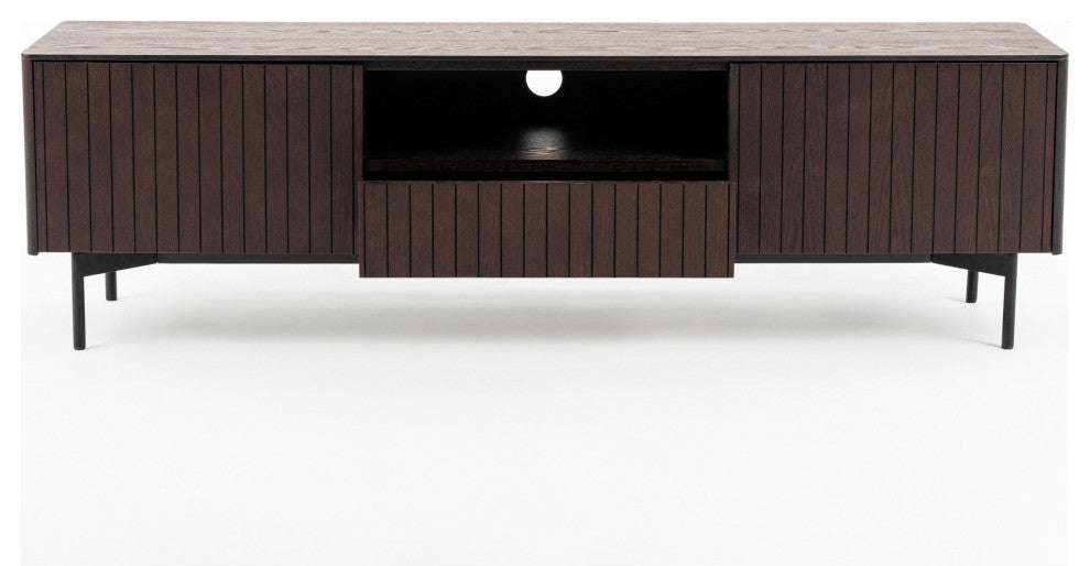 Modrest Longford Smoked Ash TV Stand