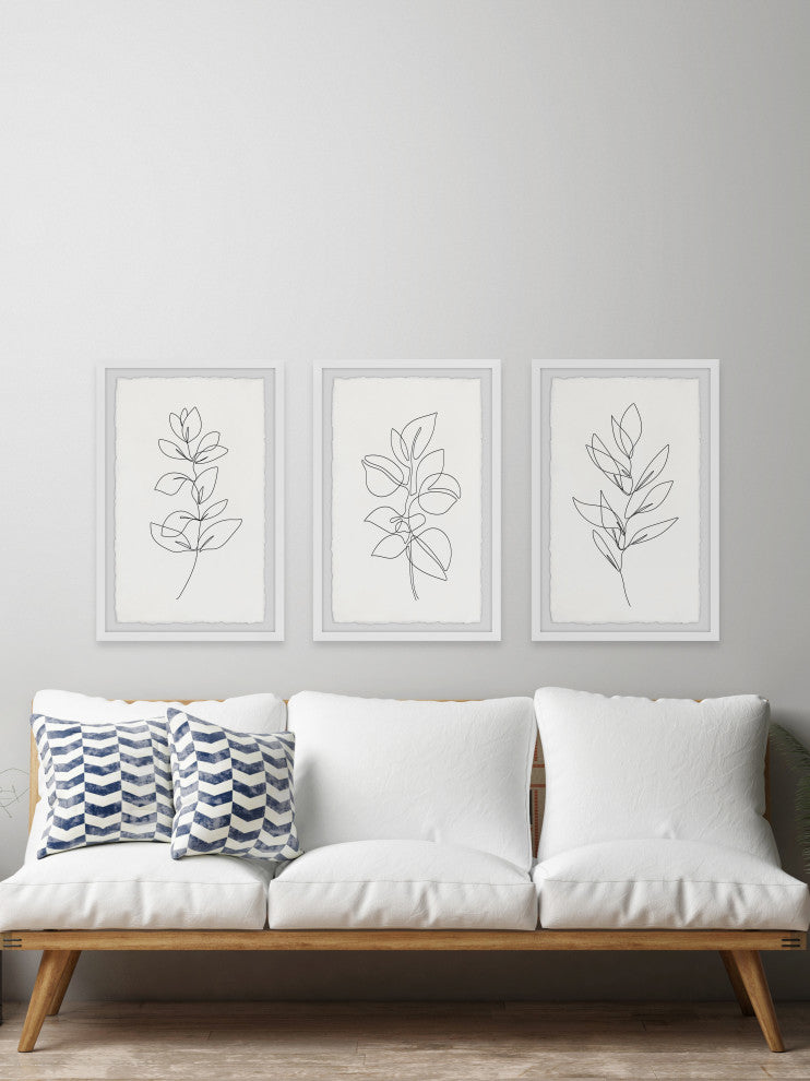 Get More Plants Triptych, 3-Piece Set, 8x12 Panels