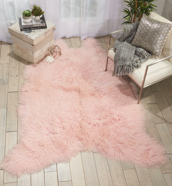 Mina Victory PR130 Throw Rug, Rose, 5' x 7'