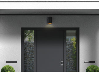 Maxim 86401 Outpost 7" Tall LED Outdoor Wall Sconce - Brushed Aluminum