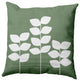 Simple Stems Decorative Throw Pillow, Muted Green, 16"x16"