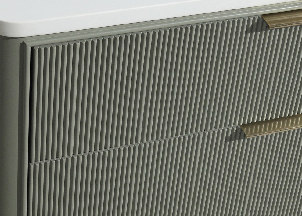 Ari Kitchen and Bath Aria 36" Freestanding Bathroom Vanity Sage