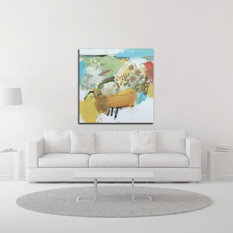 Light as a Cloud by Andrew Kinmont, Print on Canvas, 24"x24"