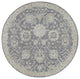 Avant Garde AVT-2306 Traditional Dark Gray 6'7" Round Area Rug