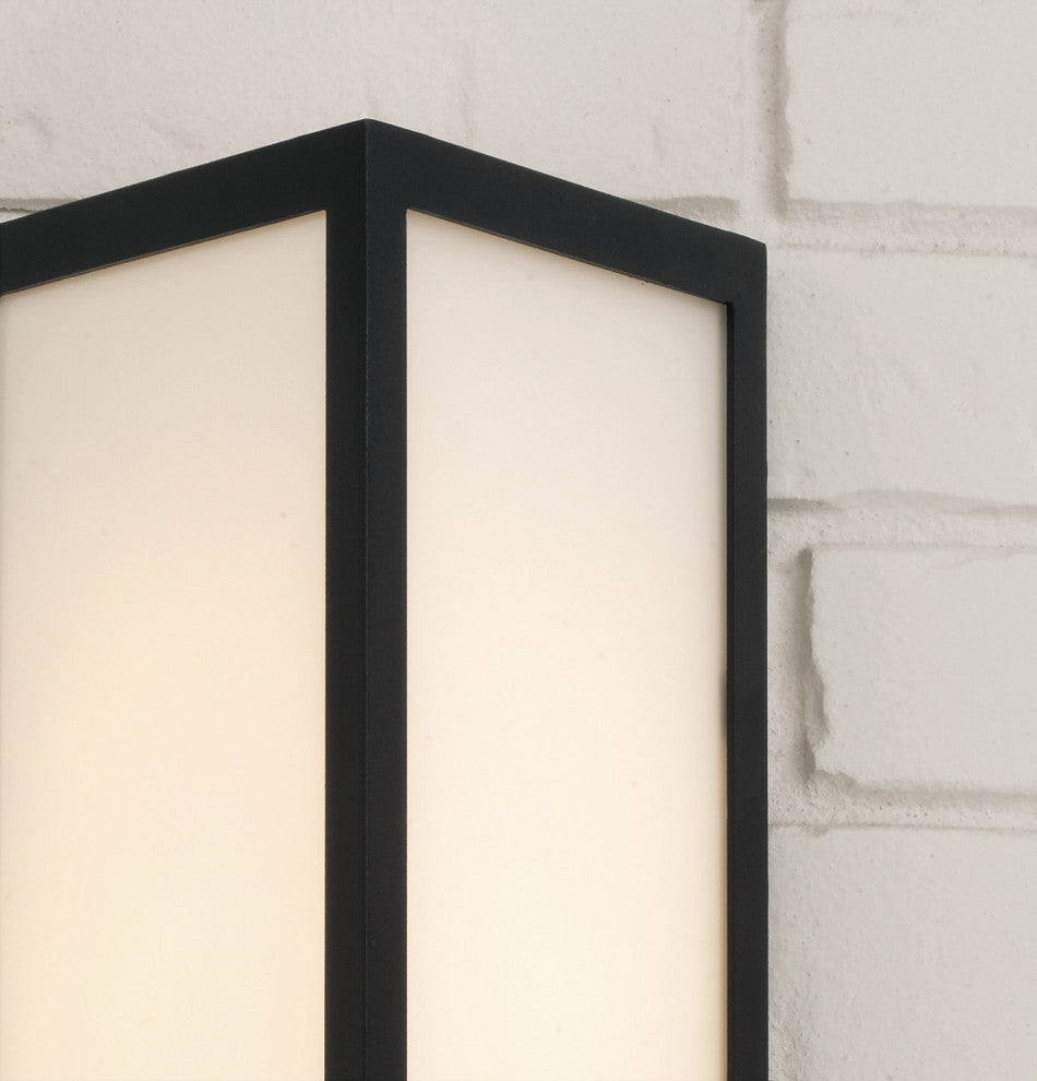 Capital Lighting 954711-LD Irvin 15" Tall LED Outdoor Wall Sconce - Black