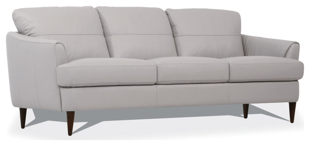 ACME Helena Sofa, Pearl Gray Leather