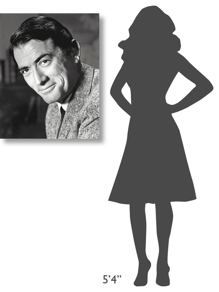 "Gregory Peck" Stretched Canvas Giclee by Hollywood Photo Archive, 24"x30"