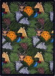 Playful Patterns Rug, Animal Hide and Seek, 5'4"x7'8"
