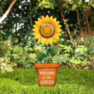 36''H "Welcome to the Garden" Yardstake