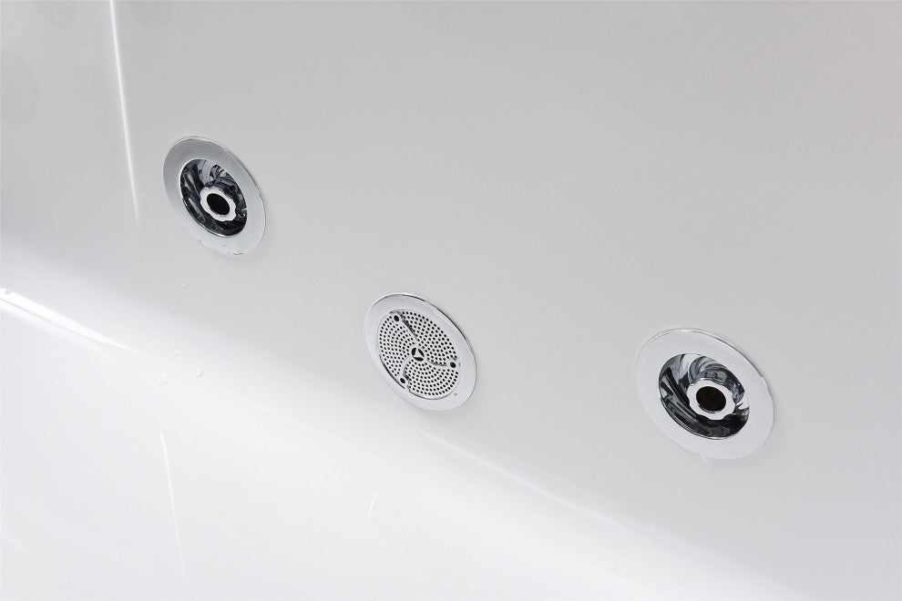 Whirlpool Bathtub 59" X 59" hot tub 10 water jets - Marbella