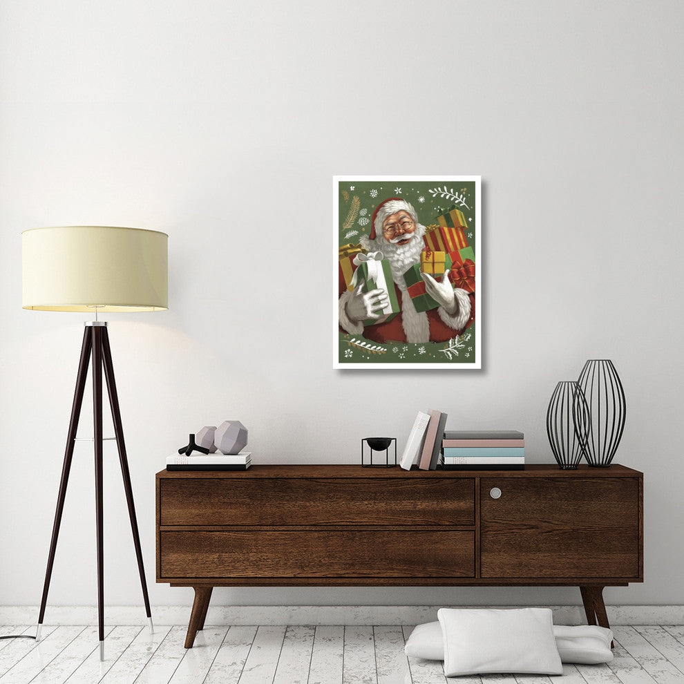 "Santas List IV Crop" Digital Paper Print by Janelle Penner, 26"x34"