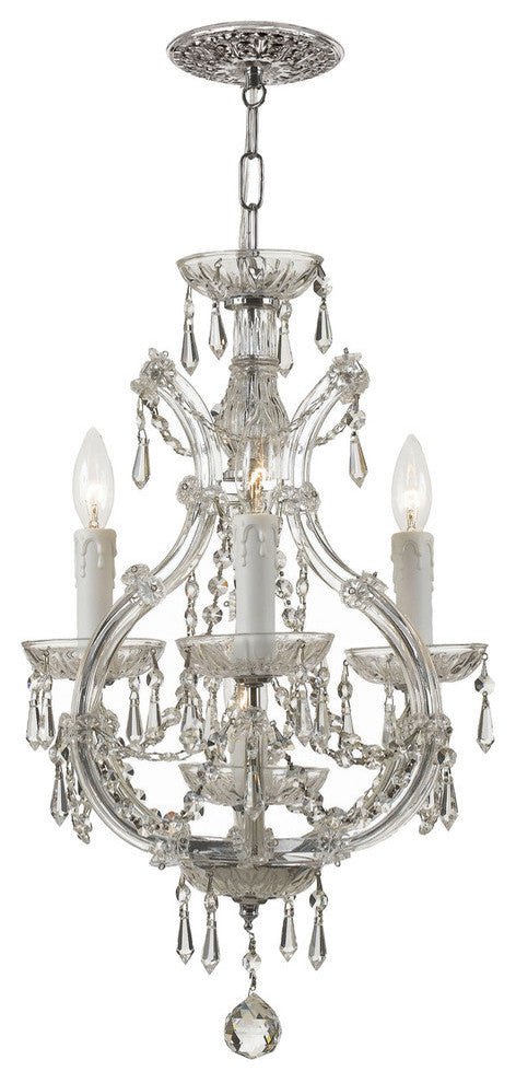 Crystorama Maria Theresa 4-Light Mini Chandelier