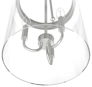 Hunter Devon Park Brushed Nickel 3 Light Pendant Ceiling Light