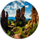 Belogradchik City Fortress And Cliffs, Landscape Disc Artwork, 11"