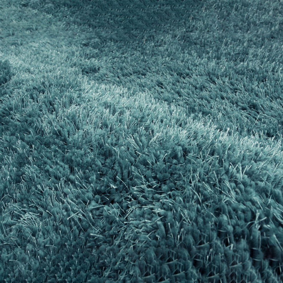 Illustrations Area Rug, Aqua, 2? x 3?, Solid