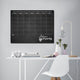 R2H Methods ''Chase Your Dreams'' Dry Erase Monthly Calendar on ArtPlexi