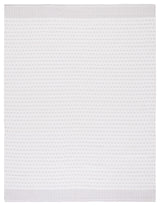 Safavieh Montauk Collection MTK714G Rug, Light Grey/Ivory, 8' x 10'