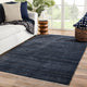 Jaipur Living Origin Knotted Solid Area Rug, Dark Blue, 10'x14'