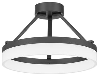 Quoizel PCOH1716 Cohen 16"W LED Semi-flush Ceiling Fixture - Oil Rubbed Bronze