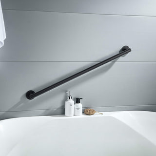 36" Stainless Steel Bathroom Safety Grab Bar, Matte Black