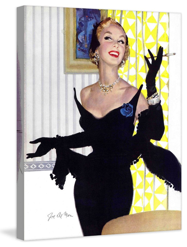 "Clever Women Are Dangerous Too" Print on Canvas by Joe de Mers